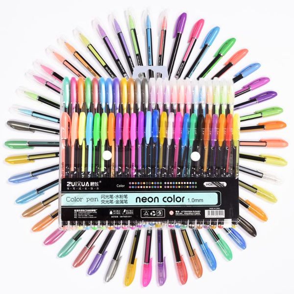 gel pens 24/48 colors set refill pastel neon metallic glitter 1.0mm sketch manga for coloring drawing school stationery
gel pens 24/48 colors set refill pastel neon metallic glitter 1.0mm sketch manga for coloring drawing school stationery