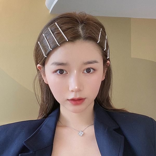barrettes hairpin jenny's same rhinestone word clip simple net red ins side girl full diamond headdress, Golden;silver
barrettes hairpin jenny's same rhinestone word clip simple net red ins side girl full diamond headdress, Golden;silver