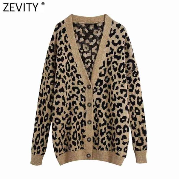 women vintage v neck leopard print cardigan knitting sweater female chic long sleeve single breasted slim s616 210420, White;black
women vintage v neck leopard print cardigan knitting sweater female chic long sleeve single breasted slim s616 210420, White;black
