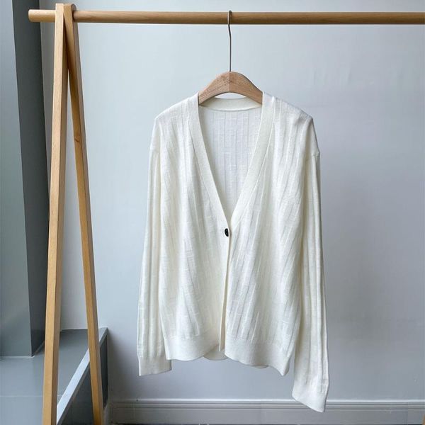 women's knits & tees 2021 women fashion long-sleeved dark jacquard cashmere cardigan 0731, White
women's knits & tees 2021 women fashion long-sleeved dark jacquard cashmere cardigan 0731, White