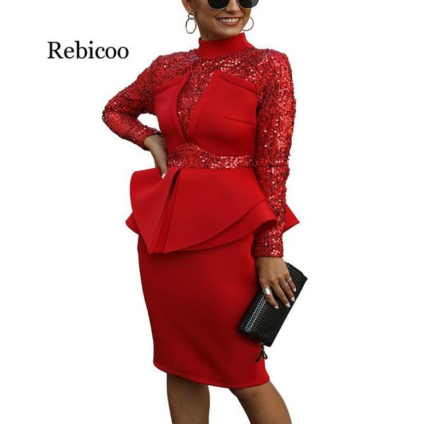 casual dresses women sequin detail dress plus size office lady chic spring fall elegant night out club formal party vestidos, Black;gray
casual dresses women sequin detail dress plus size office lady chic spring fall elegant night out club formal party vestidos, Black;gray