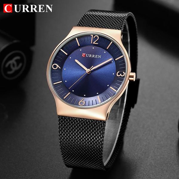 wristwatches curren men quartz watch men's luxury business waterproof watches mesh full steel analog clock relogio masculino 2021, Slivery;brown
wristwatches curren men quartz watch men's luxury business waterproof watches mesh full steel analog clock relogio masculino 2021, Slivery;brown