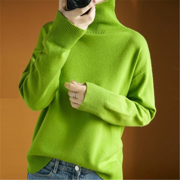 women's sweaters autumn winter orange turtleneck cashmere sweater women thickened pullover casual basic jumper knitted loose, White;black
women's sweaters autumn winter orange turtleneck cashmere sweater women thickened pullover casual basic jumper knitted loose, White;black