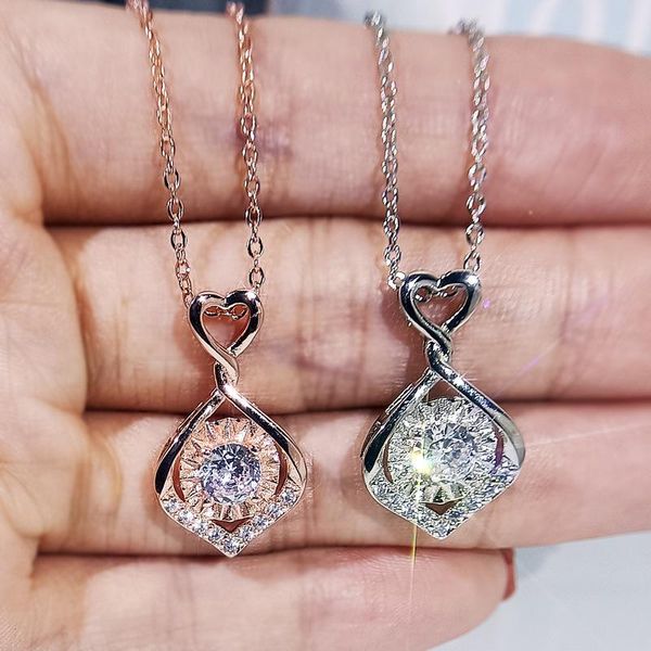 pendant necklaces huitan silver color necklace for women novel design brilliant cubic zirconia bridal wedding jewelry
pendant necklaces huitan silver color necklace for women novel design brilliant cubic zirconia bridal wedding jewelry