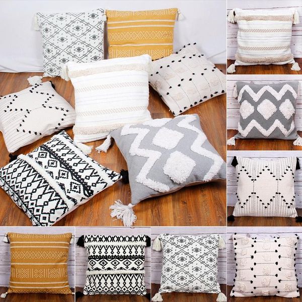 cushion/decorative pillow patmate tassel tufted case geometric cushion cover moroccan style woven for home decoration sofa bed 45x45cm
cushion/decorative pillow patmate tassel tufted case geometric cushion cover moroccan style woven for home decoration sofa bed 45x45cm