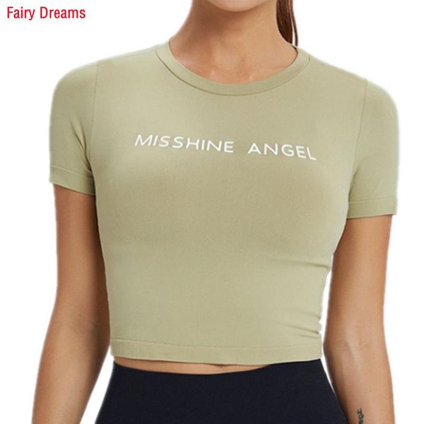 yoga outfit clothes women's fitness short sleeve t-shirt tight fitting seamless breathable running sports gym workout sportswear
yoga outfit clothes women's fitness short sleeve t-shirt tight fitting seamless breathable running sports gym workout sportswear