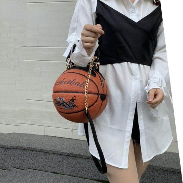 shoulder bags basketball bag women's 2021 style stylish personality round girls shape cool creative hand chain
shoulder bags basketball bag women's 2021 style stylish personality round girls shape cool creative hand chain