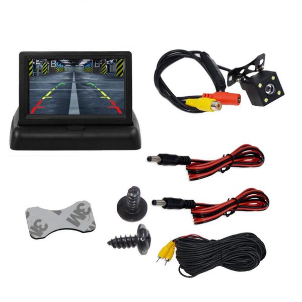 car video 4.3 inch foldable monitor tft lcd display cameras reverse camera parking system for rearview monitors ntsc pal
car video 4.3 inch foldable monitor tft lcd display cameras reverse camera parking system for rearview monitors ntsc pal