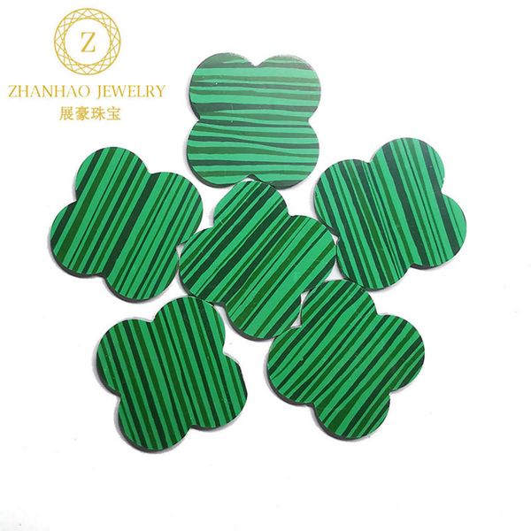 clover synthetic malachite bare stone jewelry inlay diy accessories, Black
clover synthetic malachite bare stone jewelry inlay diy accessories, Black