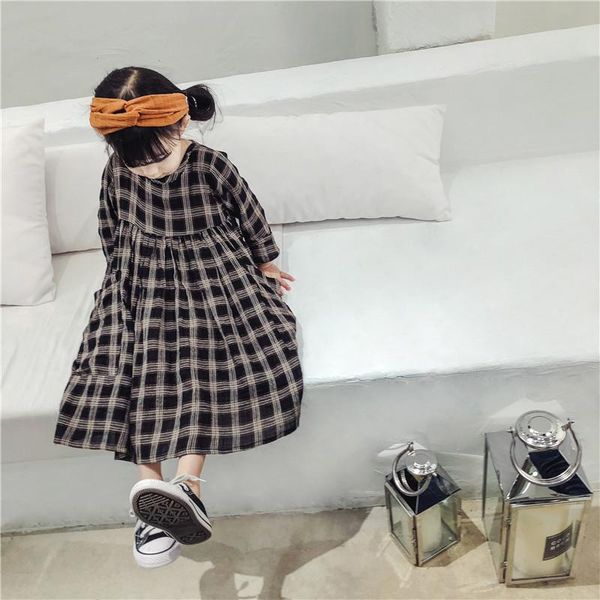 girl's dresses 2021 spring girl dress girls cotton and linen plaid children's long cute casual baby clothes, Red;yellow
girl's dresses 2021 spring girl dress girls cotton and linen plaid children's long cute casual baby clothes, Red;yellow