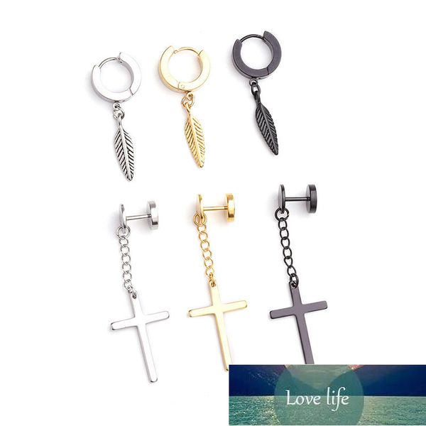 1pc stainless steel lock cross pendant drop huggie earrings women men jewelry punk cartilage dangle earrings, Silver
1pc stainless steel lock cross pendant drop huggie earrings women men jewelry punk cartilage dangle earrings, Silver