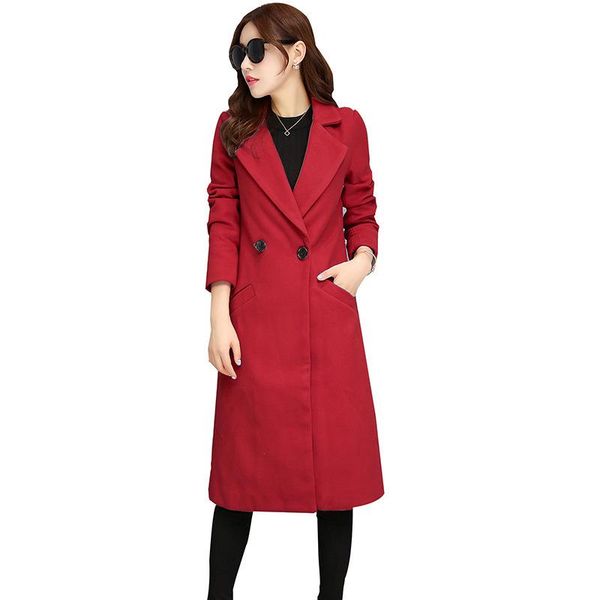 women's wool & blends 2021 sobretudo abrigo mujer korean autumn and winter dress woman temperament self-cultivation overcoat loose coat, Black
women's wool & blends 2021 sobretudo abrigo mujer korean autumn and winter dress woman temperament self-cultivation overcoat loose coat, Black
