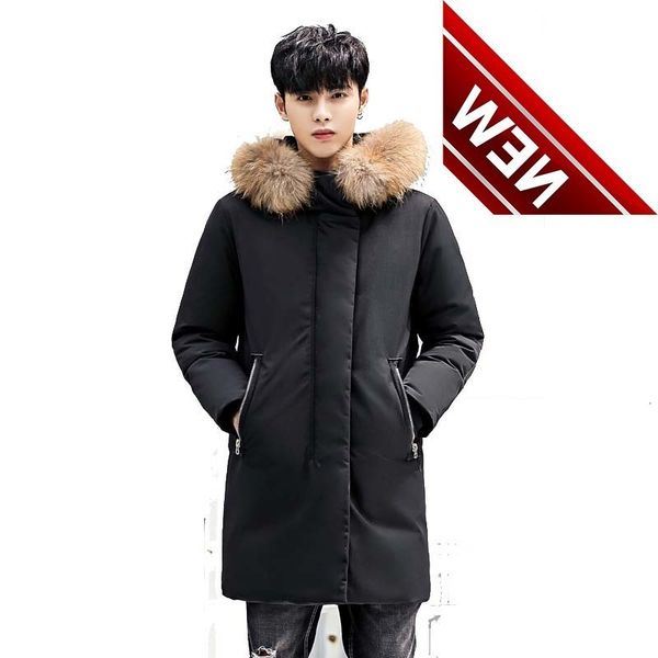 men's brand long down jacket 2018 winter new hooded thickening warm white duck coat plus size 3xl, Black
men's brand long down jacket 2018 winter new hooded thickening warm white duck coat plus size 3xl, Black