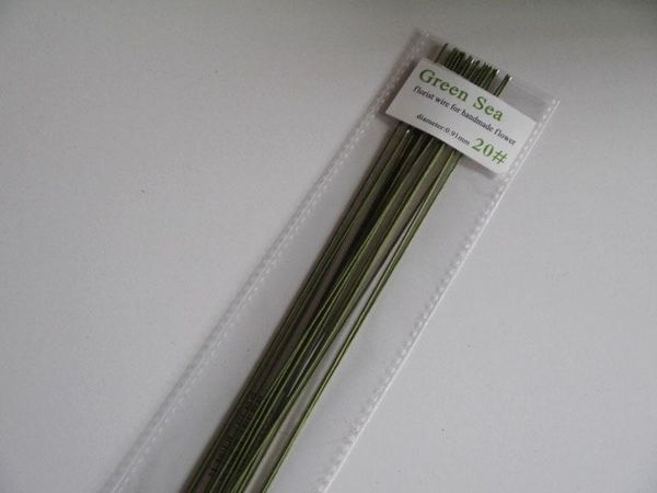 20gauge green florist wire 14" cake accessory wire30pcs other event & party supplies
20gauge green florist wire 14" cake accessory wire30pcs other event & party supplies