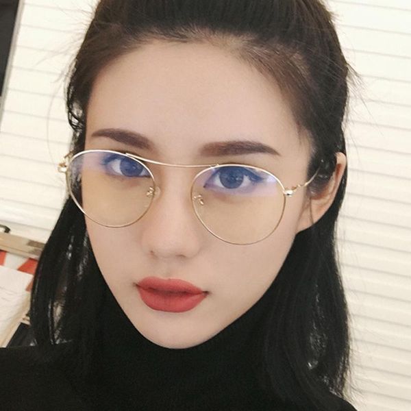 fashion sunglasses frames 2021 arrival women round clear frame eyeglasses transparent gold glasses metal vintage prescription eyewear, Black
fashion sunglasses frames 2021 arrival women round clear frame eyeglasses transparent gold glasses metal vintage prescription eyewear, Black