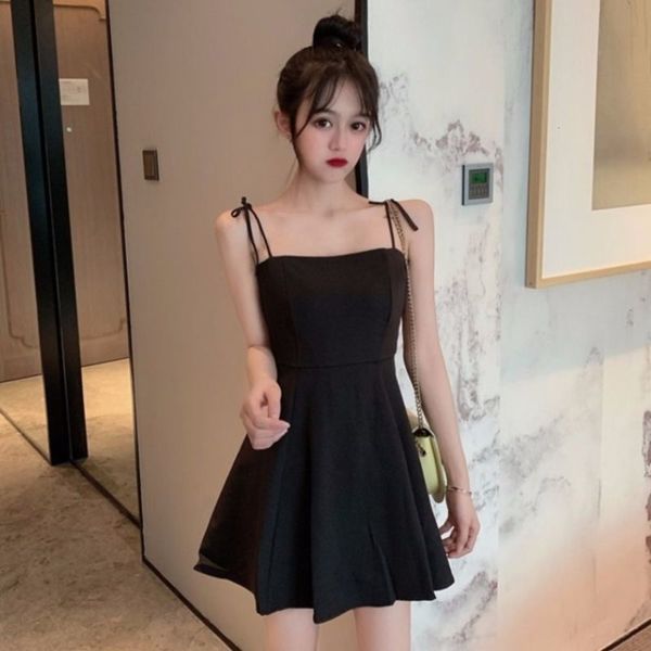 casual dresses dress women clothes small women's summer simple korean pure color suspender with thin waist and short bottom zv2b, Black;gray
casual dresses dress women clothes small women's summer simple korean pure color suspender with thin waist and short bottom zv2b, Black;gray