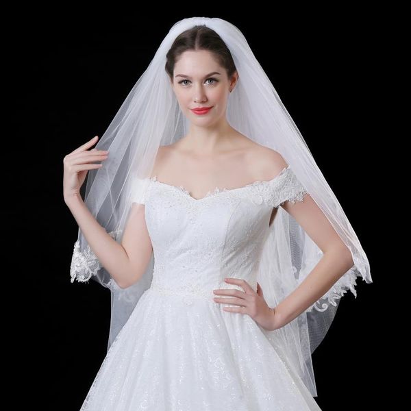 bridal veils elegent wedding veil tulle with comb two layers 1.5 meters white 2021, Black
bridal veils elegent wedding veil tulle with comb two layers 1.5 meters white 2021, Black
