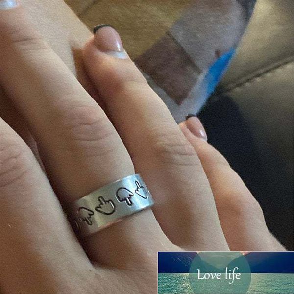 hip hop funny middle finger rings for women simple design punk nightclub silver color generous ring party men jewelry a947 factory price exp
hip hop funny middle finger rings for women simple design punk nightclub silver color generous ring party men jewelry a947 factory price exp