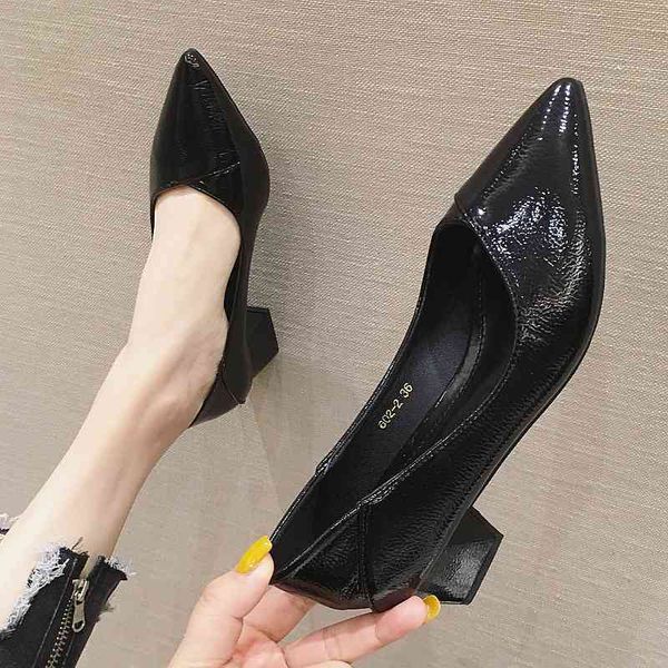 dress shoes women's high heels, office shoes for women, low heel shoes, slip-on, autumn 6hxp g049, Black
dress shoes women's high heels, office shoes for women, low heel shoes, slip-on, autumn 6hxp g049, Black