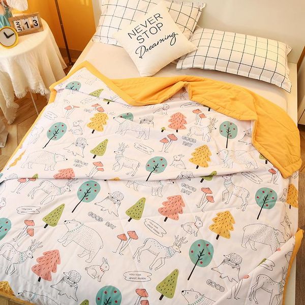 comforters & sets dual-sided design home bed quilt lightweight cozy summer air-conditioning blanket bedspread office cover
comforters & sets dual-sided design home bed quilt lightweight cozy summer air-conditioning blanket bedspread office cover