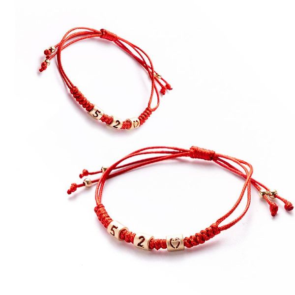 charm bracelets 2022 red rope hand woven 520 valentine bracelet benmingnian wax couple lucky homme jewelry classic heart, Golden;silver
charm bracelets 2022 red rope hand woven 520 valentine bracelet benmingnian wax couple lucky homme jewelry classic heart, Golden;silver