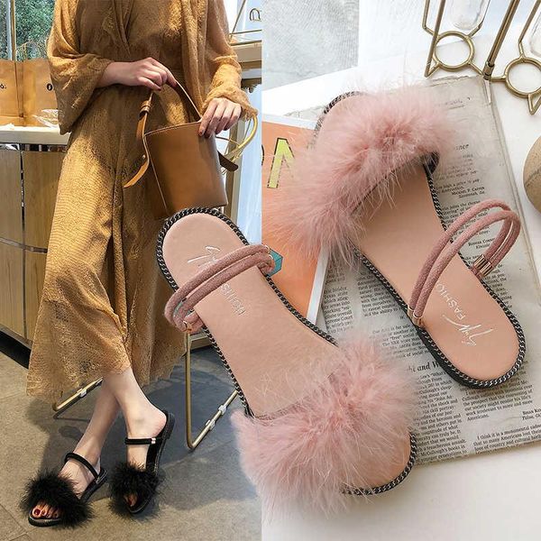 slippers low casual female shoes flock cross-tied slides fur flip flops luxury 2021 rubber summer plush flat basic pu scandals n, Black
slippers low casual female shoes flock cross-tied slides fur flip flops luxury 2021 rubber summer plush flat basic pu scandals n, Black