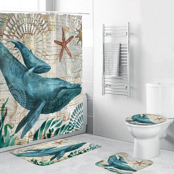 bath accessory set bathroom shower curtain mat 3d waterproof fashion dolphin printed sets toilet cover non-slip rug
bath accessory set bathroom shower curtain mat 3d waterproof fashion dolphin printed sets toilet cover non-slip rug
