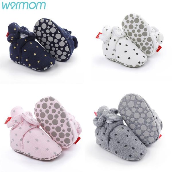 first walkers warmom born baby shoes for boy girl star toddler booties cotton comfort soft anti-slip warm infant crib
first walkers warmom born baby shoes for boy girl star toddler booties cotton comfort soft anti-slip warm infant crib