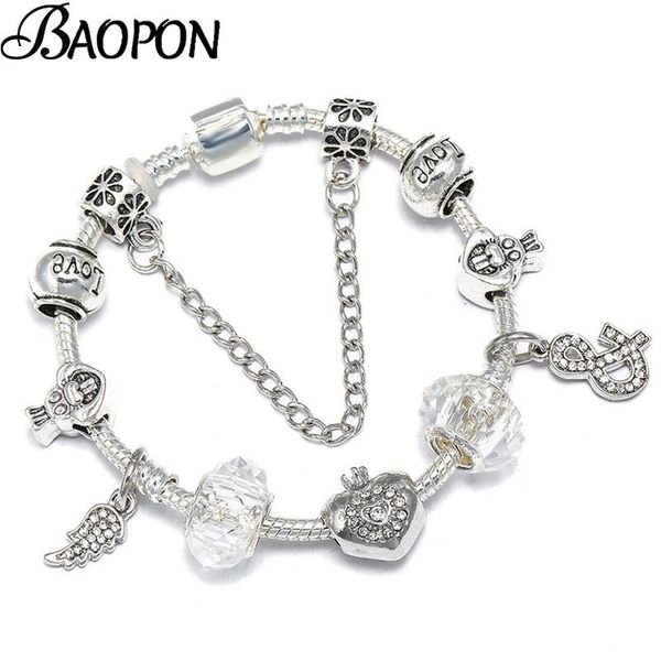 silver color crystal crown charm bracelet & bangle with heart beads bracelets for women girlfriend jewelry pulseras, Golden;silver
silver color crystal crown charm bracelet & bangle with heart beads bracelets for women girlfriend jewelry pulseras, Golden;silver