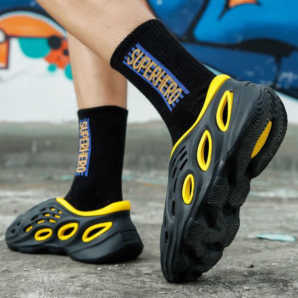 coconuts men's sandals summer soft soled lovers roman sandals antiskid sports sandals hole shoes ysj, Black
coconuts men's sandals summer soft soled lovers roman sandals antiskid sports sandals hole shoes ysj, Black