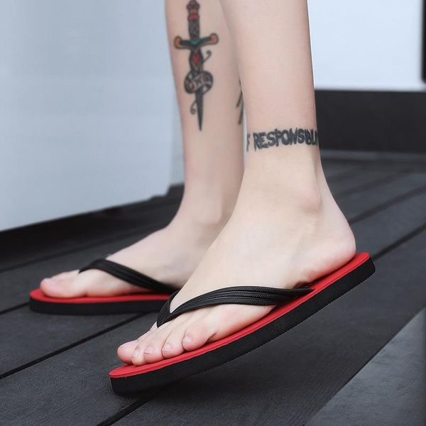 slippers men's 2021 summer trend fashion personality beach flip flops outside wear non-slip wear-resistant flip-flops men, Black
slippers men's 2021 summer trend fashion personality beach flip flops outside wear non-slip wear-resistant flip-flops men, Black