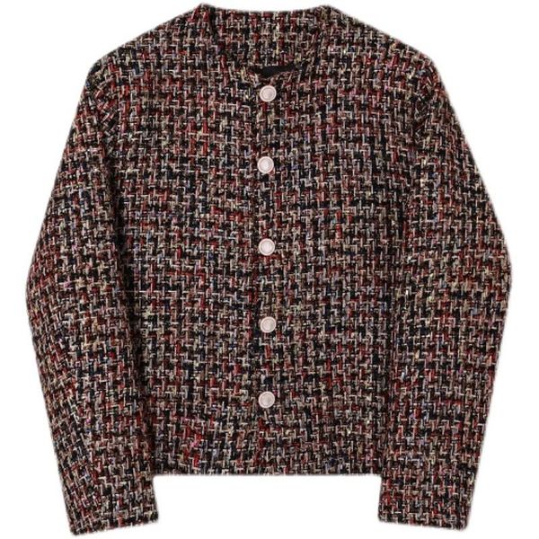 men's jackets 2021 autumn men brand fashion weave woolen pearl buckle short jacket man korean streetwear vintage trend cardigan coat ou, Black;brown
men's jackets 2021 autumn men brand fashion weave woolen pearl buckle short jacket man korean streetwear vintage trend cardigan coat ou, Black;brown