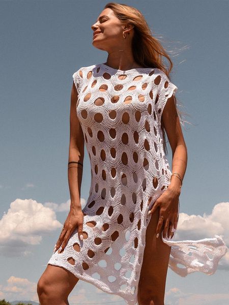 women's swimwear crochet skirt see through plus size beach wear wrap vacation outfits summer woman dress swimsuit cover up, White;black
women's swimwear crochet skirt see through plus size beach wear wrap vacation outfits summer woman dress swimsuit cover up, White;black