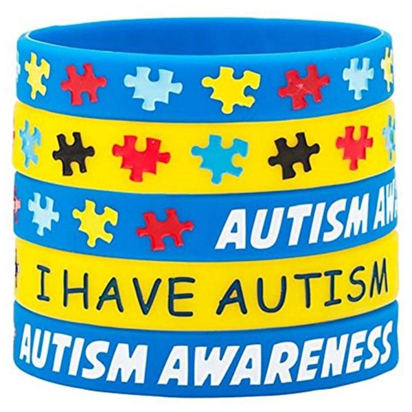 tennis 50pcs i have autism awareness bracelets silicone wristbands live acceptance support for angel, Golden;silver
tennis 50pcs i have autism awareness bracelets silicone wristbands live acceptance support for angel, Golden;silver
