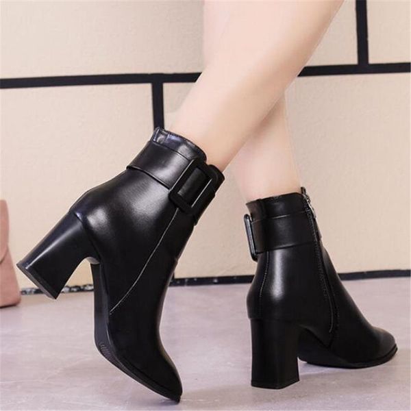 boots winter warm block chunky high heels ankle for women black white buckle female square toe booties office lady side zip shoe
boots winter warm block chunky high heels ankle for women black white buckle female square toe booties office lady side zip shoe