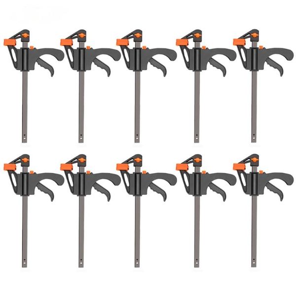 z&y 4 inch 2/3/4/5/10pcs woodworking work bar f clamp clip set hard quick ratchet release diy carpentry hand tool gadget professional sets
z&y 4 inch 2/3/4/5/10pcs woodworking work bar f clamp clip set hard quick ratchet release diy carpentry hand tool gadget professional sets