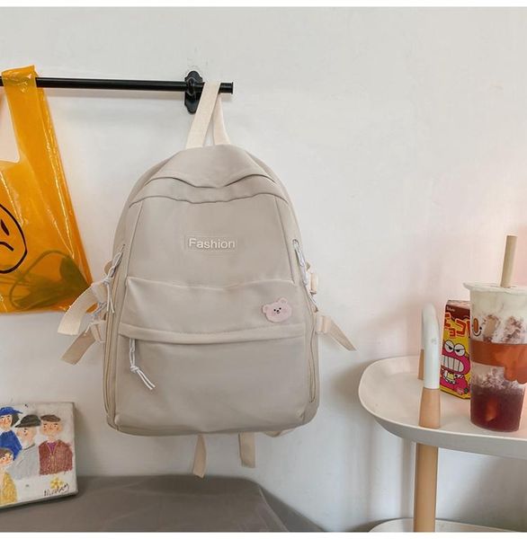 backpack 2165 female summer all-match travel light canvas school bag college student class solid color
backpack 2165 female summer all-match travel light canvas school bag college student class solid color
