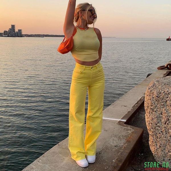 women's jeans streetwear trend for women fashion basic loose high waist baggy solid cotton zipper wide leg straight pants, Blue
women's jeans streetwear trend for women fashion basic loose high waist baggy solid cotton zipper wide leg straight pants, Blue
