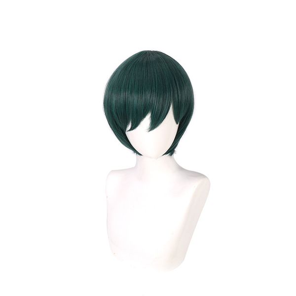 maki zenin cosplay wig anime jujutsu kaisen christmas dark green short heat resistant synthetic hair wigs, Black
maki zenin cosplay wig anime jujutsu kaisen christmas dark green short heat resistant synthetic hair wigs, Black