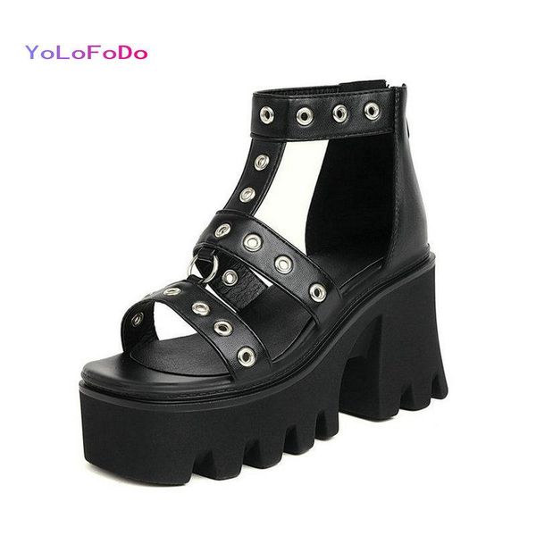 sandals 2021 platform square high heel women open toe zipper summer ladies gladiator shoes party woman's big size 45, Black
sandals 2021 platform square high heel women open toe zipper summer ladies gladiator shoes party woman's big size 45, Black