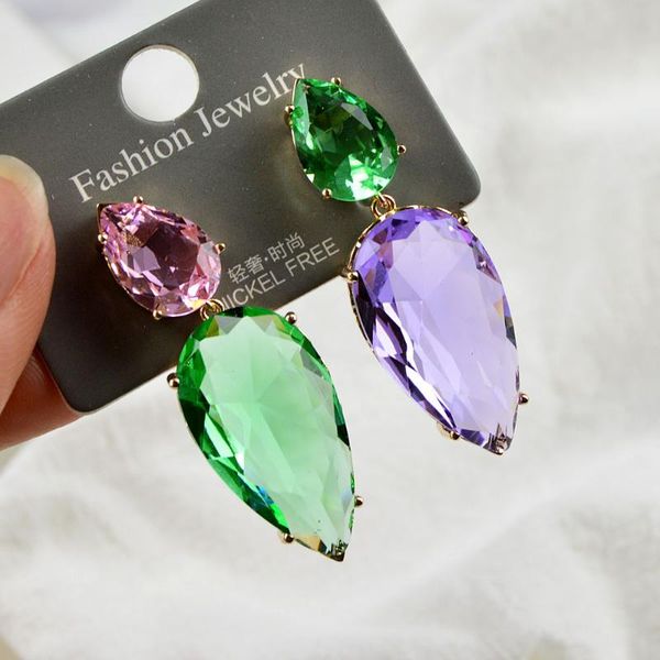 dangle & chandelier cinkile fashion big glass drop earring engagement jewelry geometric shining cubic zirconia bridal accessories, Silver
dangle & chandelier cinkile fashion big glass drop earring engagement jewelry geometric shining cubic zirconia bridal accessories, Silver