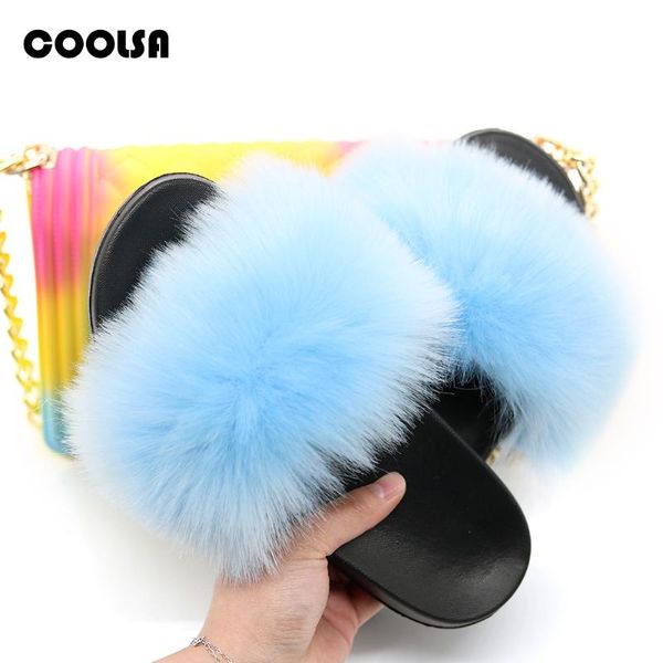 slippers fluffy hair slides women fur raccoon slide sandals flat soft indoor flip flop summer casual ladies plush shoes, Black
slippers fluffy hair slides women fur raccoon slide sandals flat soft indoor flip flop summer casual ladies plush shoes, Black