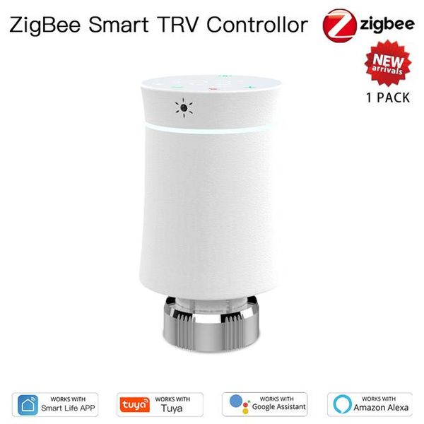 smart home control zigbee3.0 thermostat radiator actuator valve programmable trv temperature controller tuya voice work with alexa
smart home control zigbee3.0 thermostat radiator actuator valve programmable trv temperature controller tuya voice work with alexa