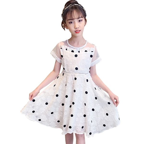 summer dress for girls dot pattern girl child mesh children es casual style costumes 210527, Red;yellow
summer dress for girls dot pattern girl child mesh children es casual style costumes 210527, Red;yellow