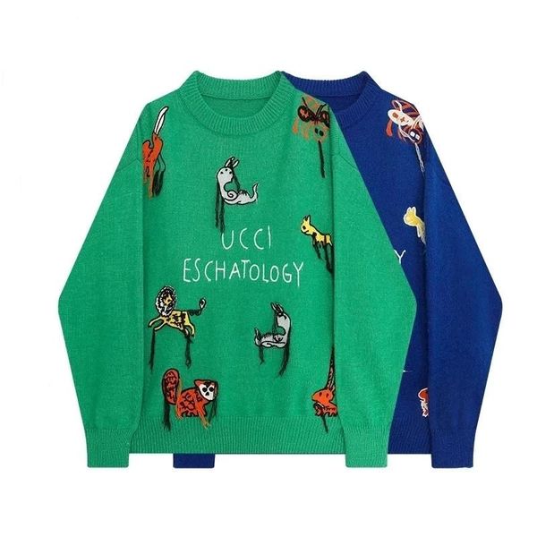 women's sweaters sweater autumn winter korean plus size fashion pullover knitted baggy oversized animal letter embroidery, White;black
women's sweaters sweater autumn winter korean plus size fashion pullover knitted baggy oversized animal letter embroidery, White;black