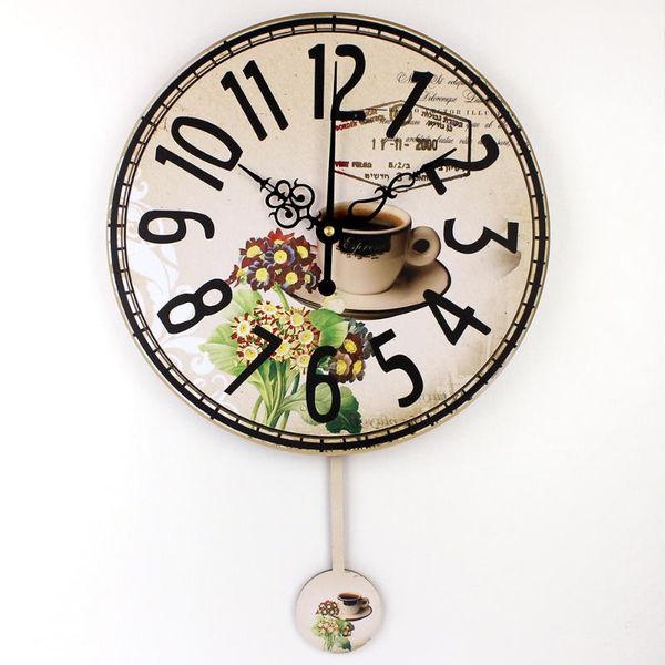 wall clocks fresh pastoral style creative clock absolutely silent home decoration living room watch round
wall clocks fresh pastoral style creative clock absolutely silent home decoration living room watch round