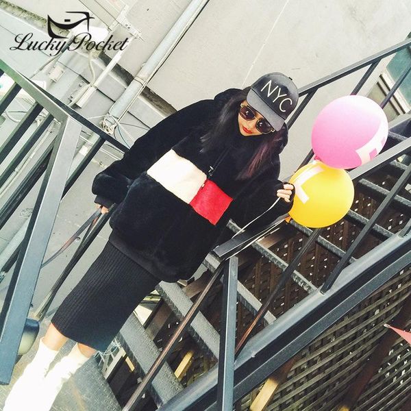 women's fur & faux women autumn winter casual loose short black plus size plush coat ladies fashion warm british style with cap sweater
women's fur & faux women autumn winter casual loose short black plus size plush coat ladies fashion warm british style with cap sweater