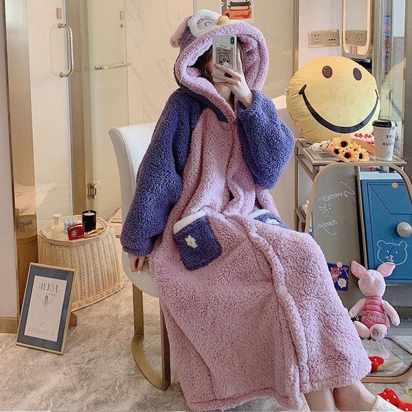 women's sleepwear 2021 cartoon cute trousers pajamas frankincose home clothes coral velvet bathrobes., Black;red
women's sleepwear 2021 cartoon cute trousers pajamas frankincose home clothes coral velvet bathrobes., Black;red