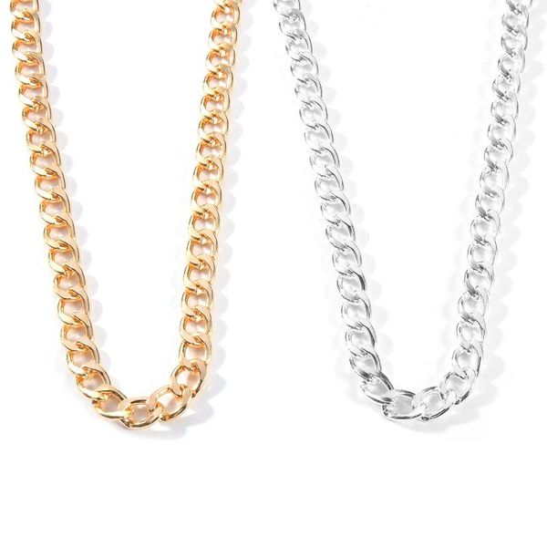 chokers link chain choker necklace for women charm thick pendant collares boho maxi statement party jewelry, Golden;silver
chokers link chain choker necklace for women charm thick pendant collares boho maxi statement party jewelry, Golden;silver