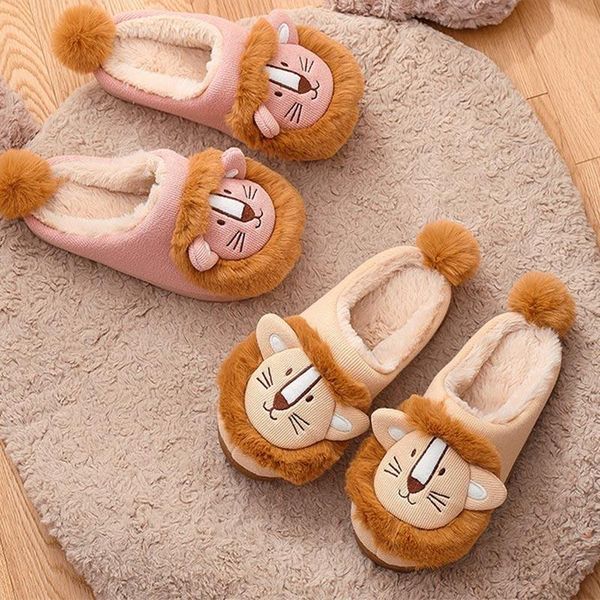 women's cotton slippers cartoon lion cute indoor ladies flats shoes female home fashion woman light comfort flock, Black
women's cotton slippers cartoon lion cute indoor ladies flats shoes female home fashion woman light comfort flock, Black